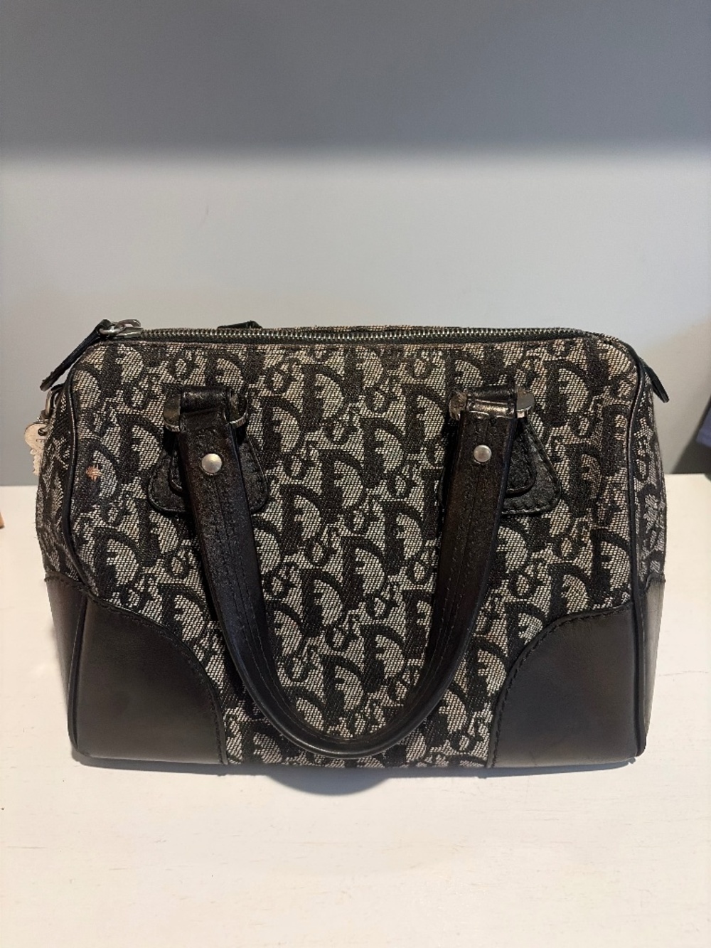 Christian Dior Trotter Boston hand bag